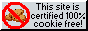 This website does not have any cookies.